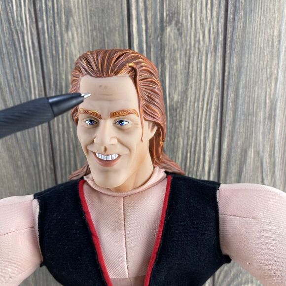 1998 Shawn Michaels 16" Jakks Bone Crunchin Buddies WWF WWE Wrestling - Picture 4 of 16